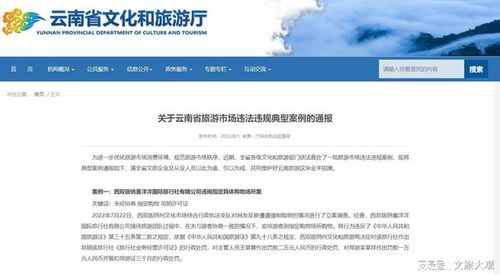 西雙版納旺景旅行社被罰 旅游業(yè)務(wù)強(qiáng)制購物再引關(guān)注